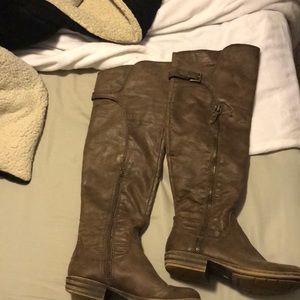 Over the knee boots